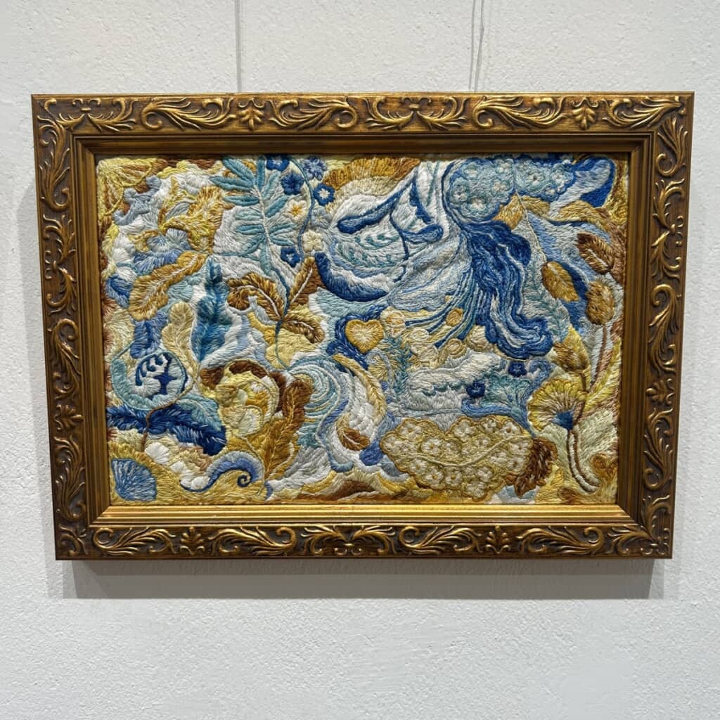 額縁に入れた状態