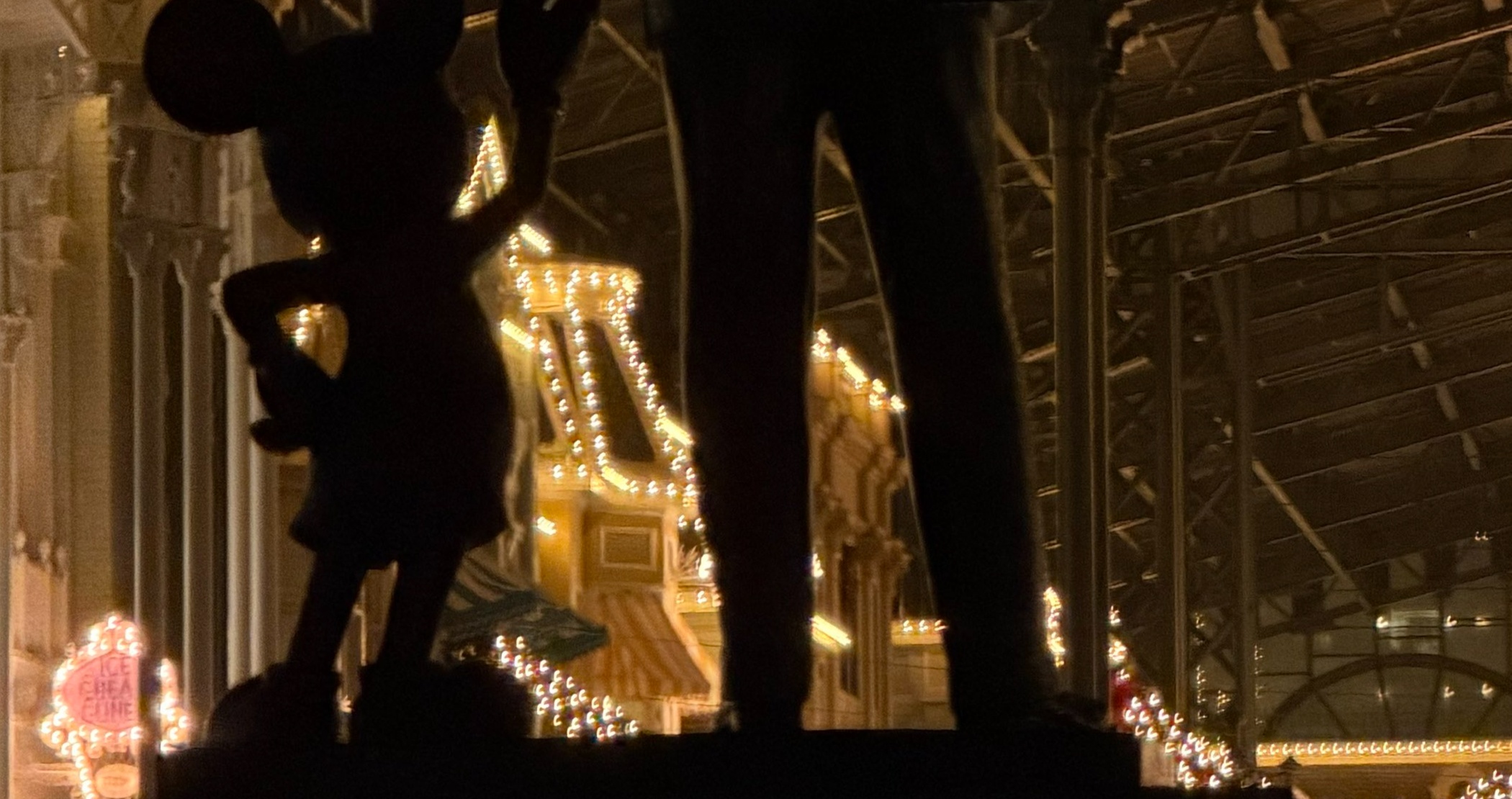 ディズニーでツリーの撮影に失敗→拡大してよく見てみたら……　まさかの奇跡の光景に「幻の隠れミッキーだ」「大天才」（1/3） | ディズニー ねとらぼ