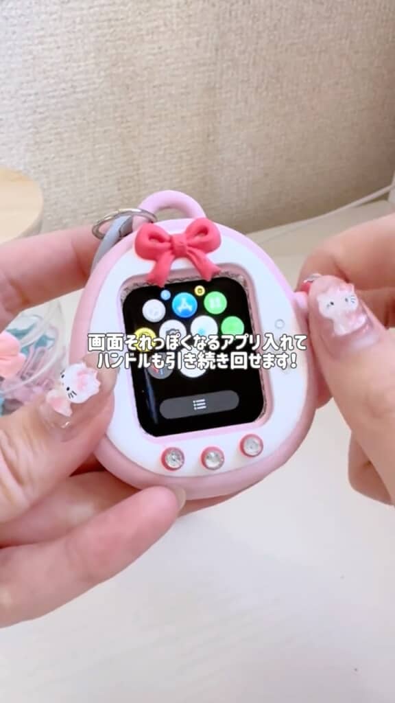 横のハンドルで操作できる（画像提供：aimiさん／@sandy_neki）