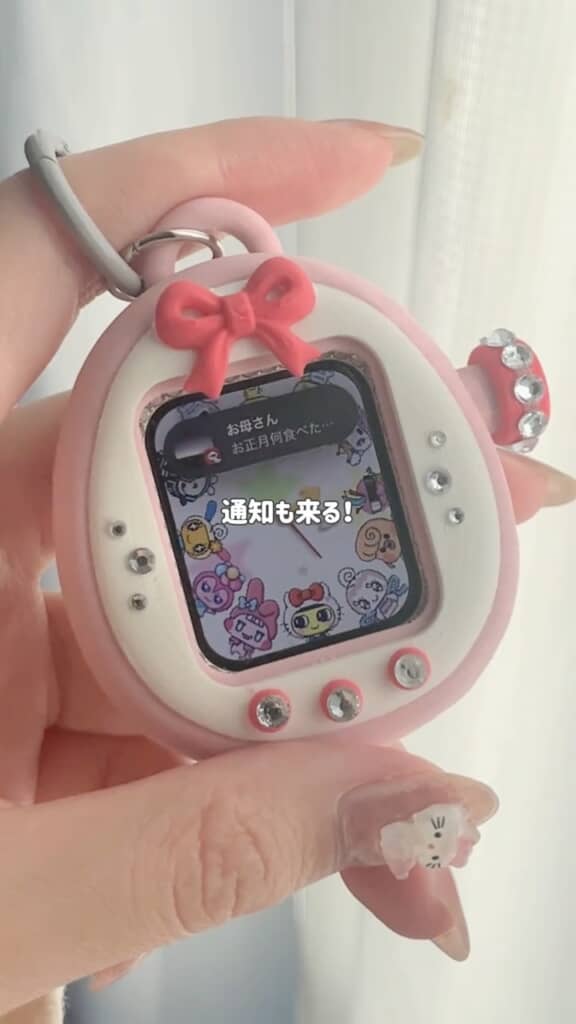 画面もかわいすぎる（画像提供：aimiさん／@sandy_neki）