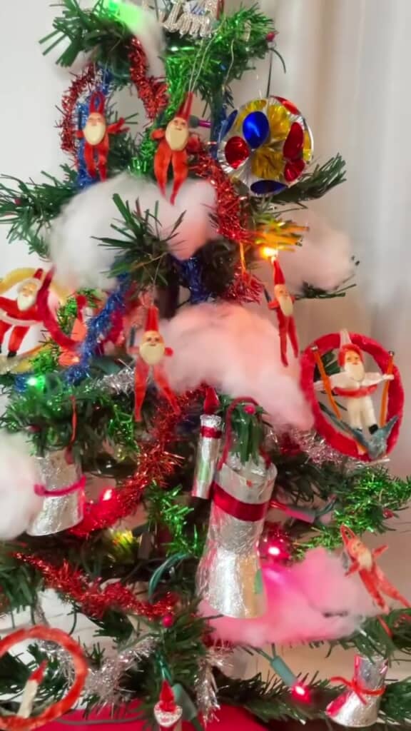 昭和感あふれるオーナメント