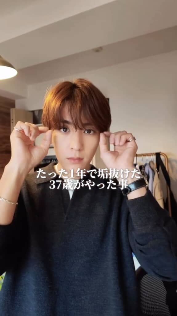 現在のかじりょーさん。本当に37歳!?