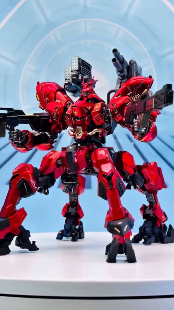 サザビーとアーマード・コアが合体