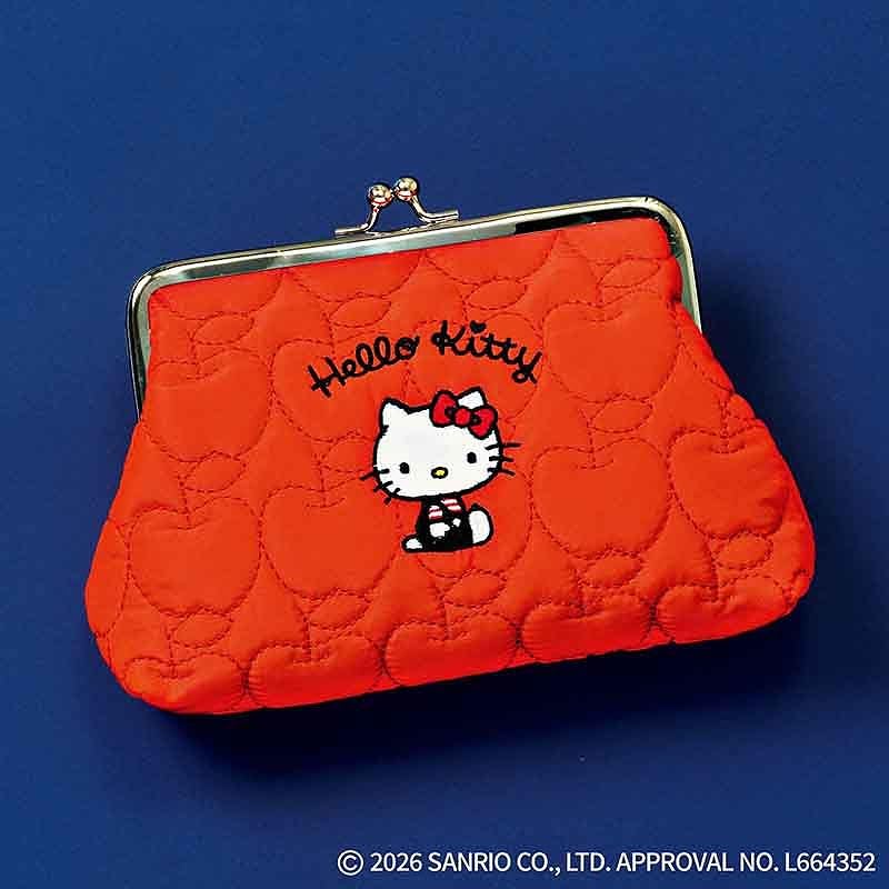ハローキティのがま口ポーチ