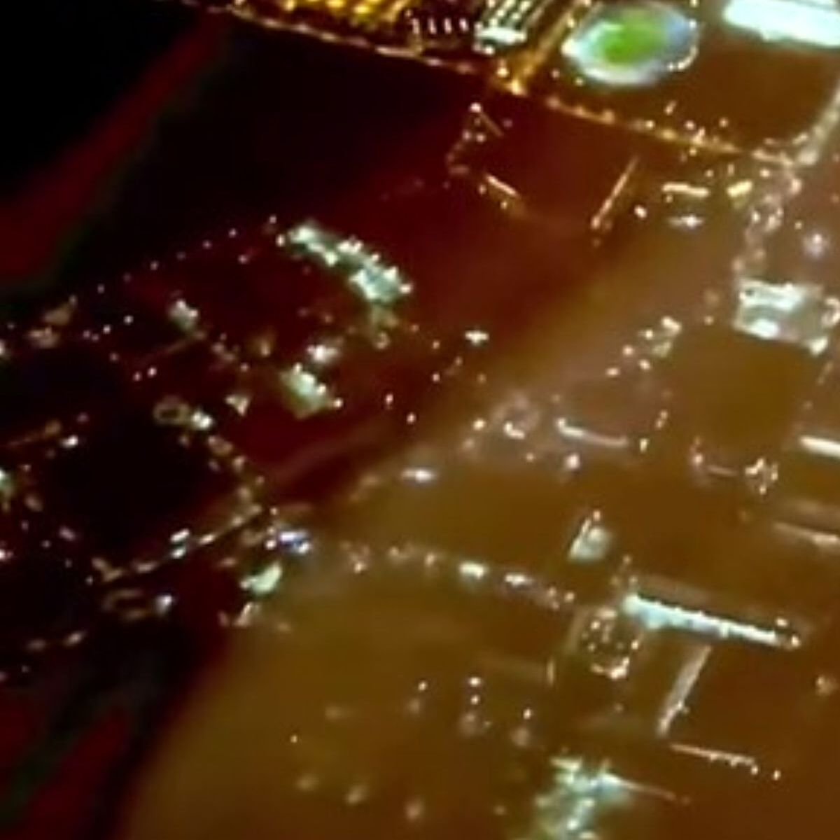 遠方からディズニーへ→17時に退園するも……　帰りの飛行機から見えた光景に「鳥肌たった」「さすが夢の国」 | ライフスタイル ねとらぼ