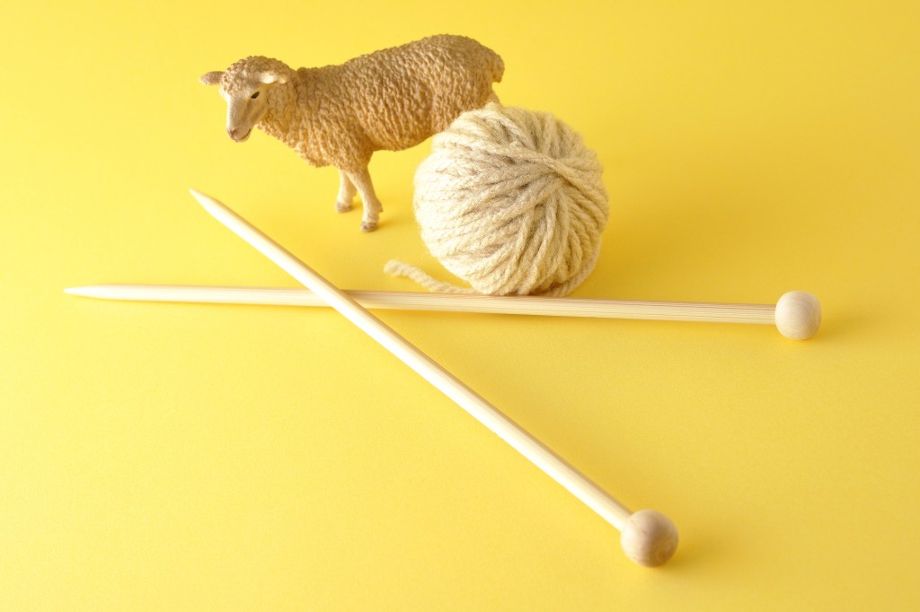 編み棒イメージ画像（画像出典：PIXTA）