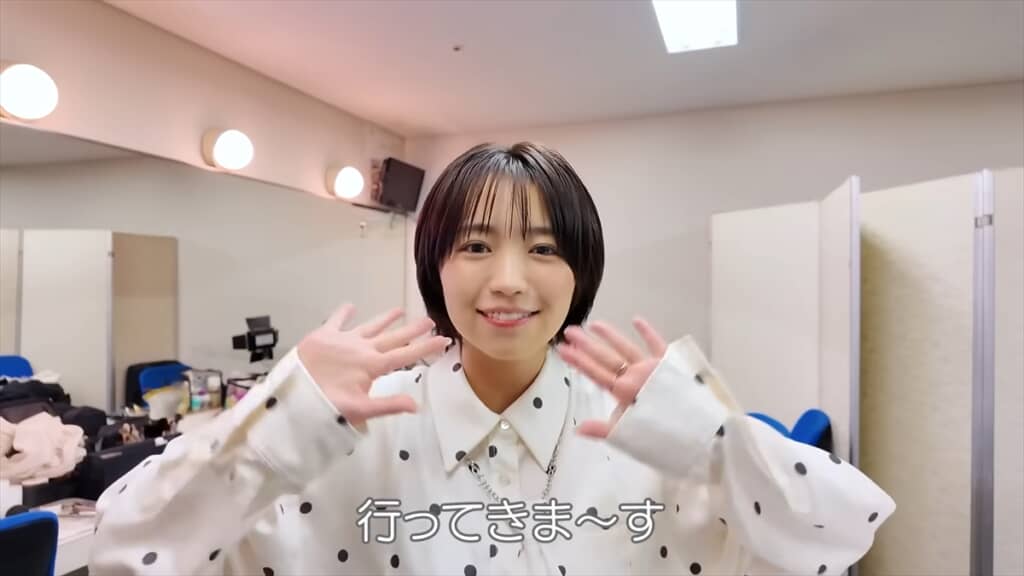 1日限りの再結成をしたDream5の大原優乃