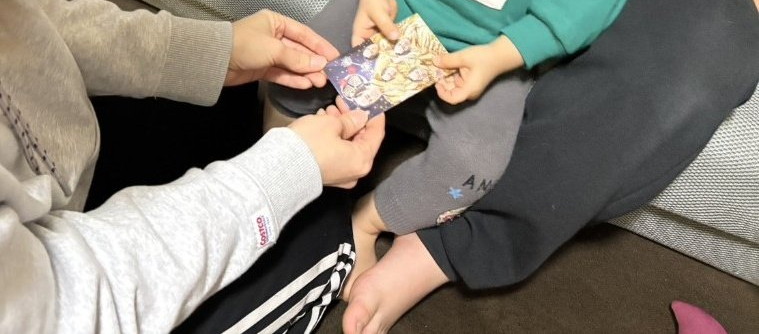 おいっ子が着ていた服は……