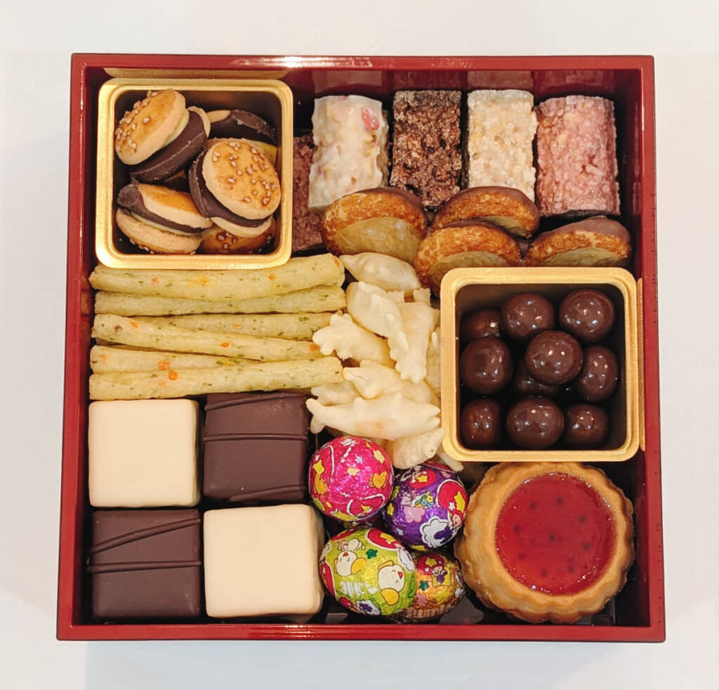 おっとっとが田作りみたいな二の重