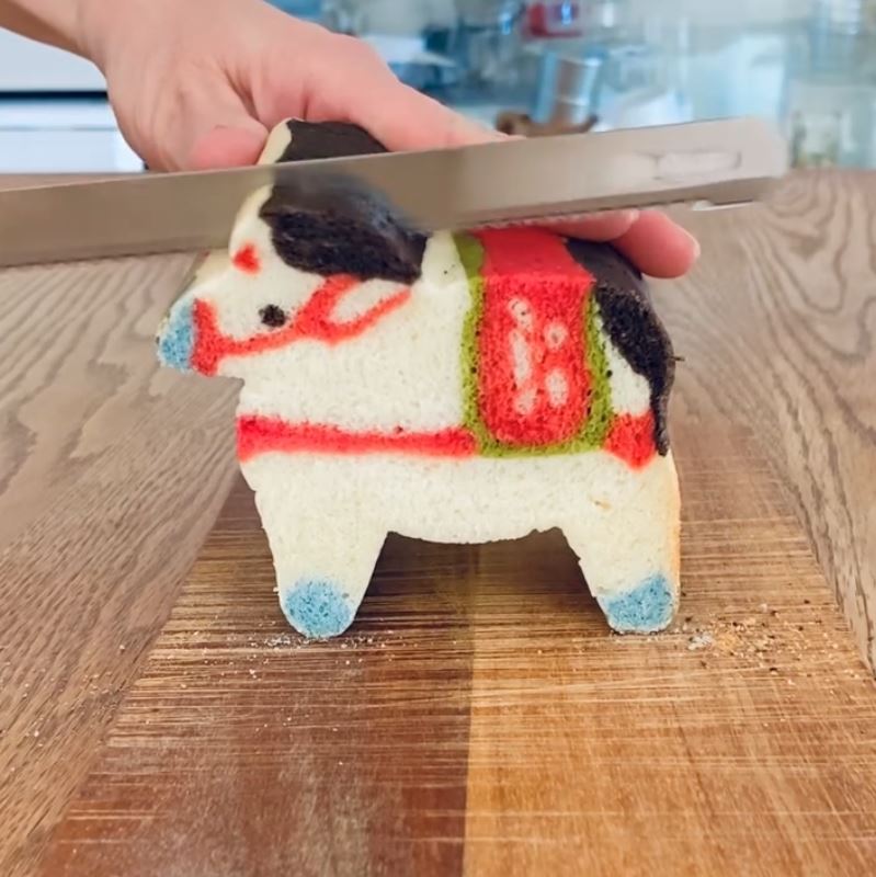 さらにカットする