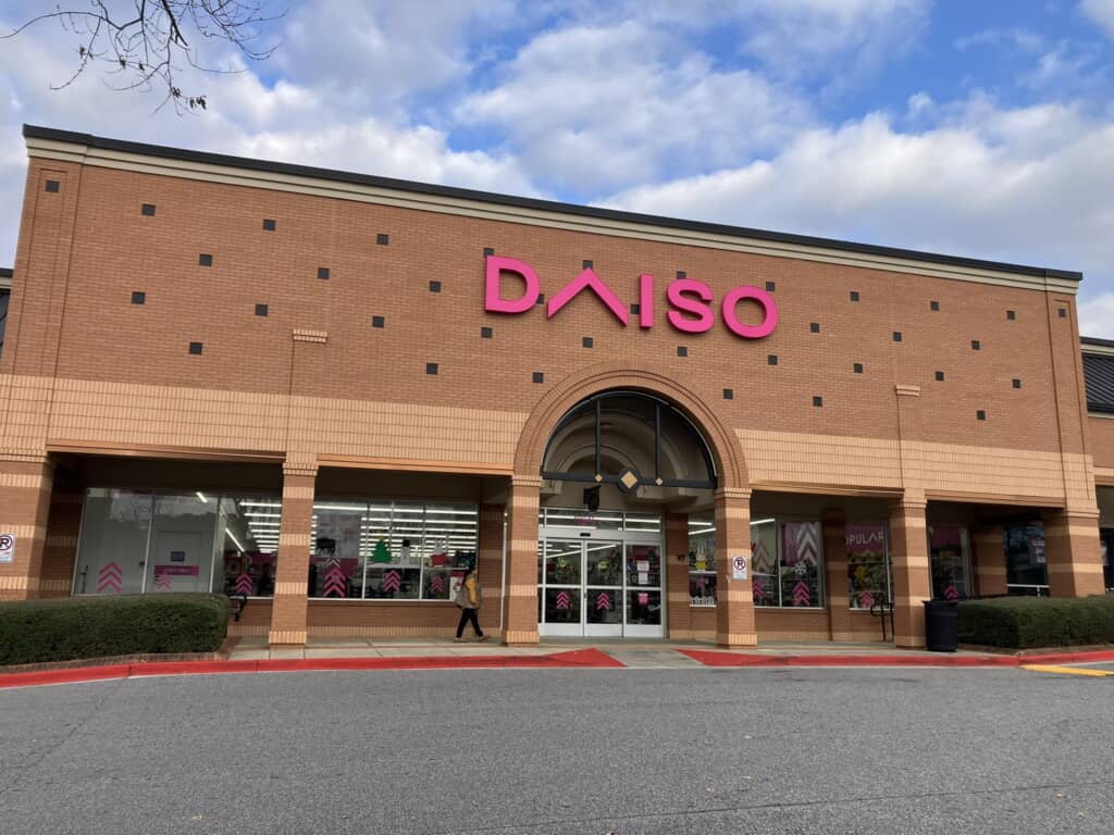 アメリカのダイソーのラインナップ