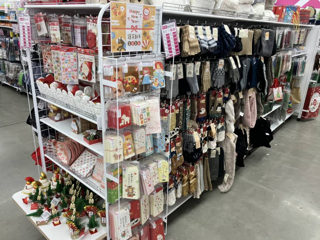 アメリカのダイソーのラインナップ