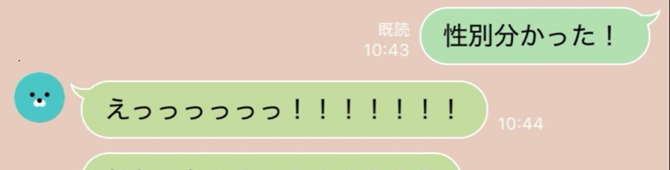 妻が夫に「赤ちゃんの性別が分かった」とLINE→1分後……　まさかの返信が200万表示「こんな人と結婚したい」「羨ましいｗ」（1/3） | ライフスタイル ねとらぼ