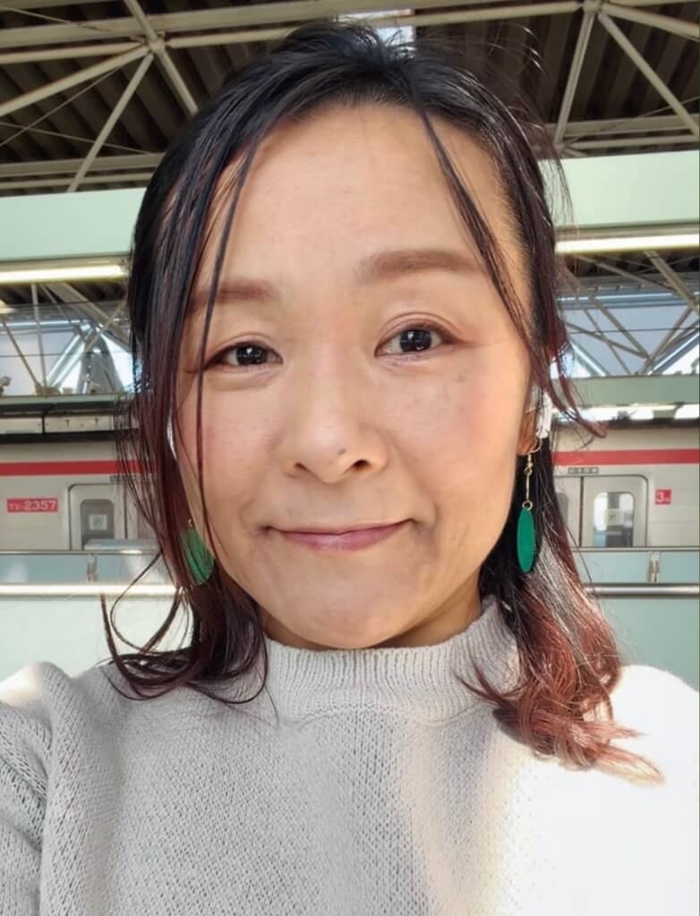 ヘアスタイルもチャッピーの提案通りに。こちらも似合ってます。