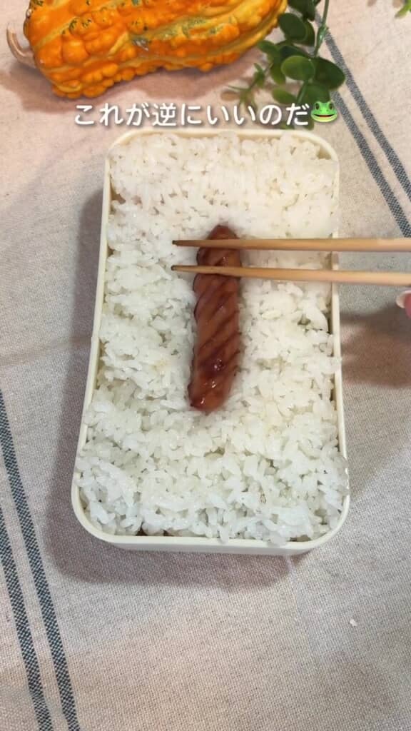 “手抜きに見せかけた本気弁当”の完成！