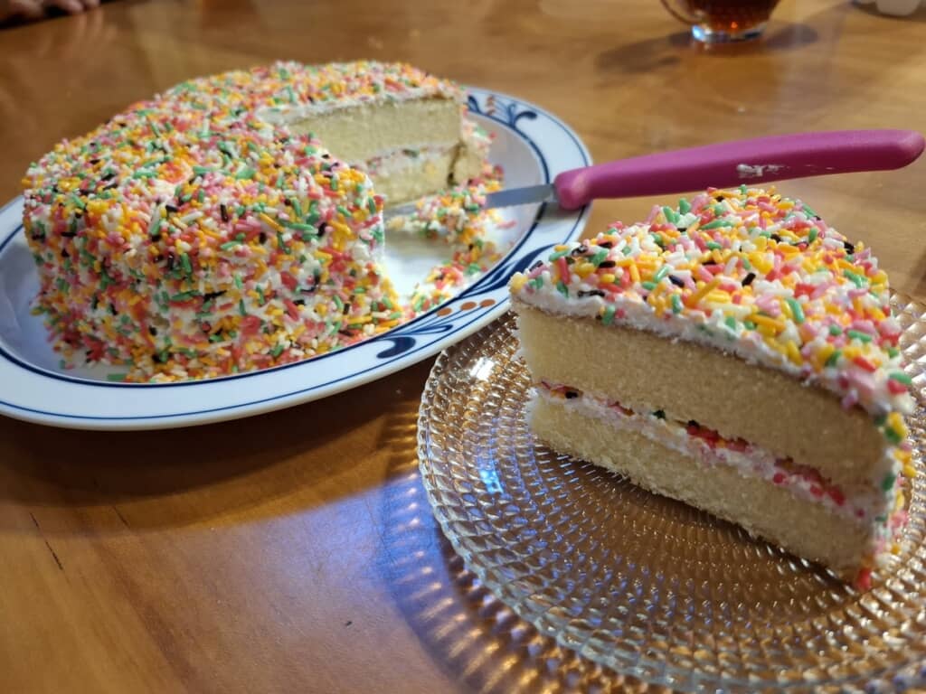 中にもカラフルスプレーのストロングスタイル