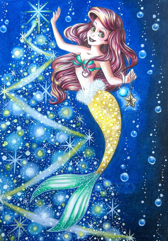 光の表現が美麗なクリスマスバージョンのアリエル