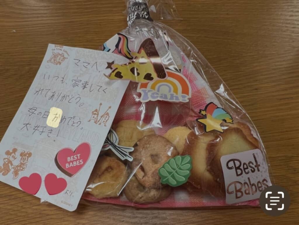 母の日のクッキー