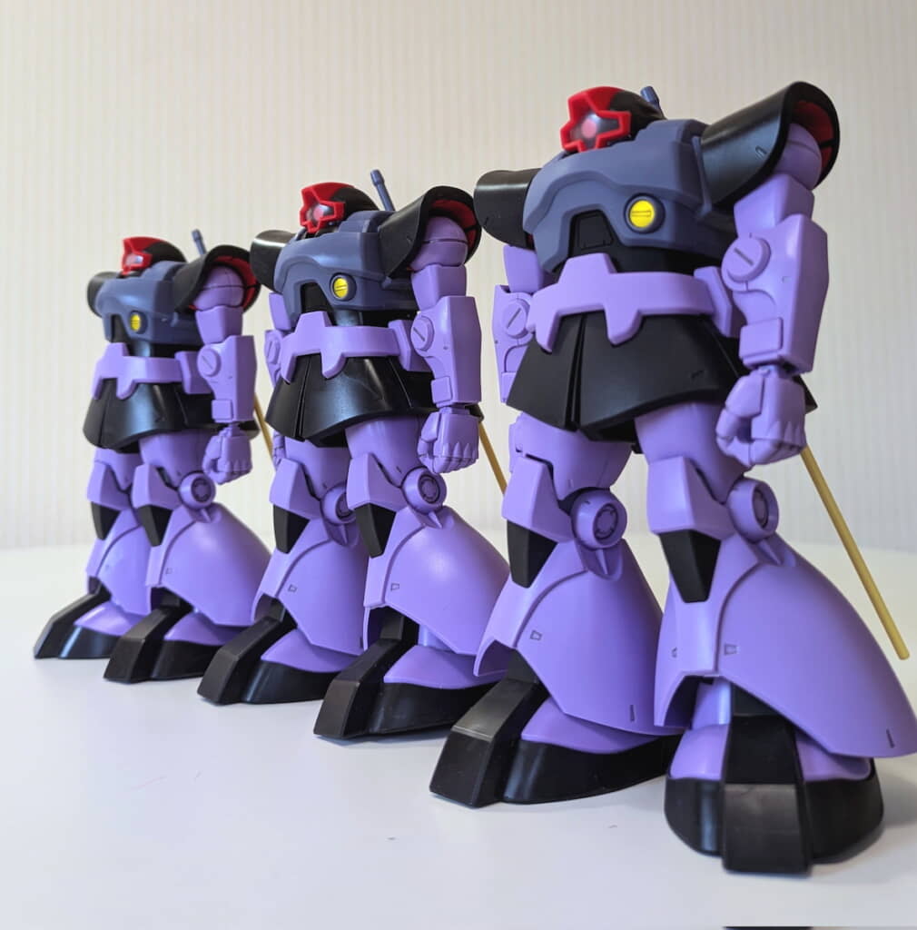 黒い三連星だ！