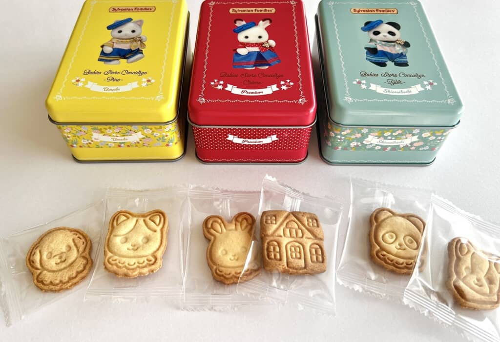 クッキーは個包装です