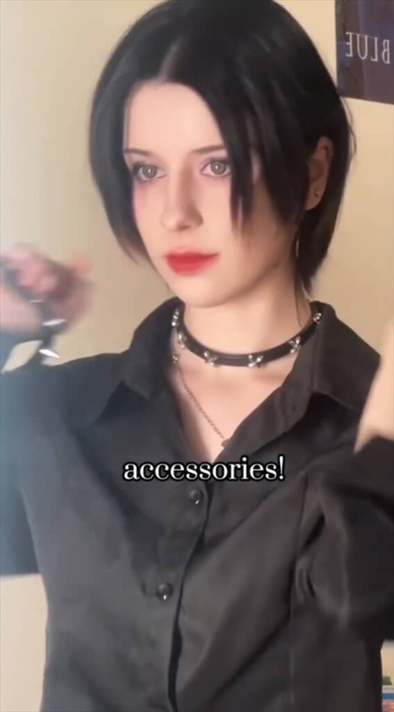 『NANA』の大崎ナナ風のコスプレメイク