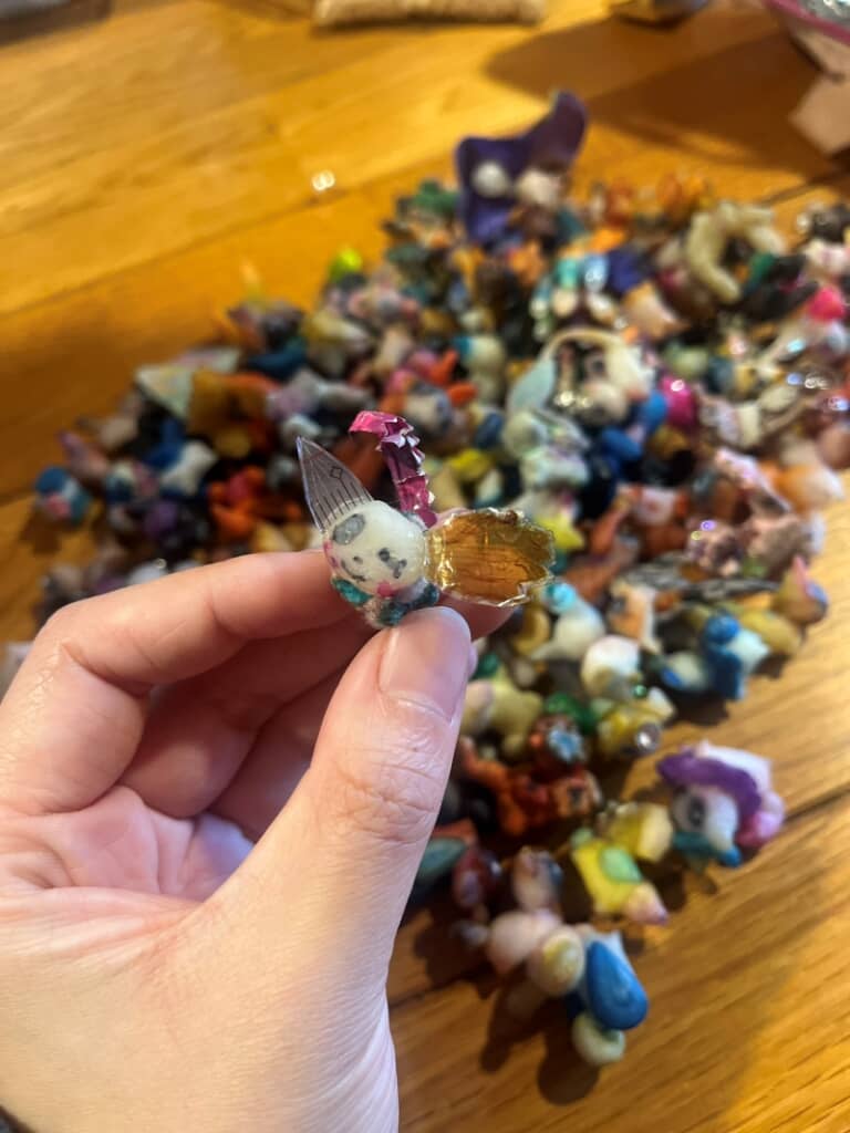 オリジナルキャラだという人形