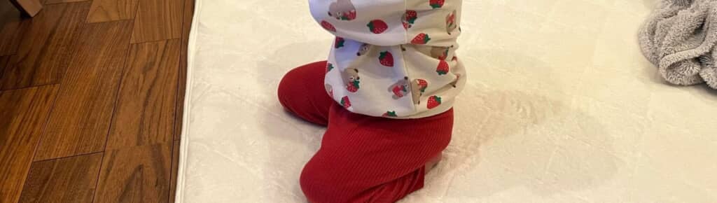 テレビを見ている様子