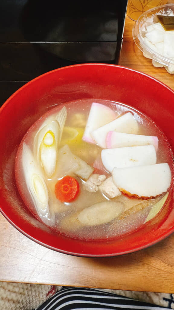 具材がたくさん入ったお雑煮