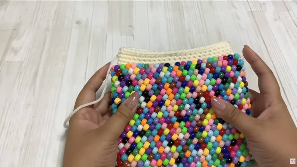 21〜25段目は毛糸のみ