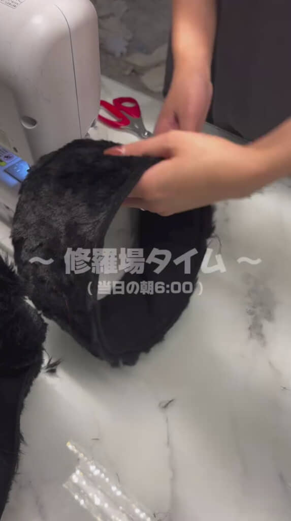 まだまだ作業……！