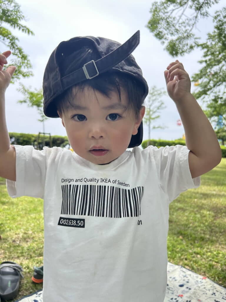 2歳にしてこのイケメン感