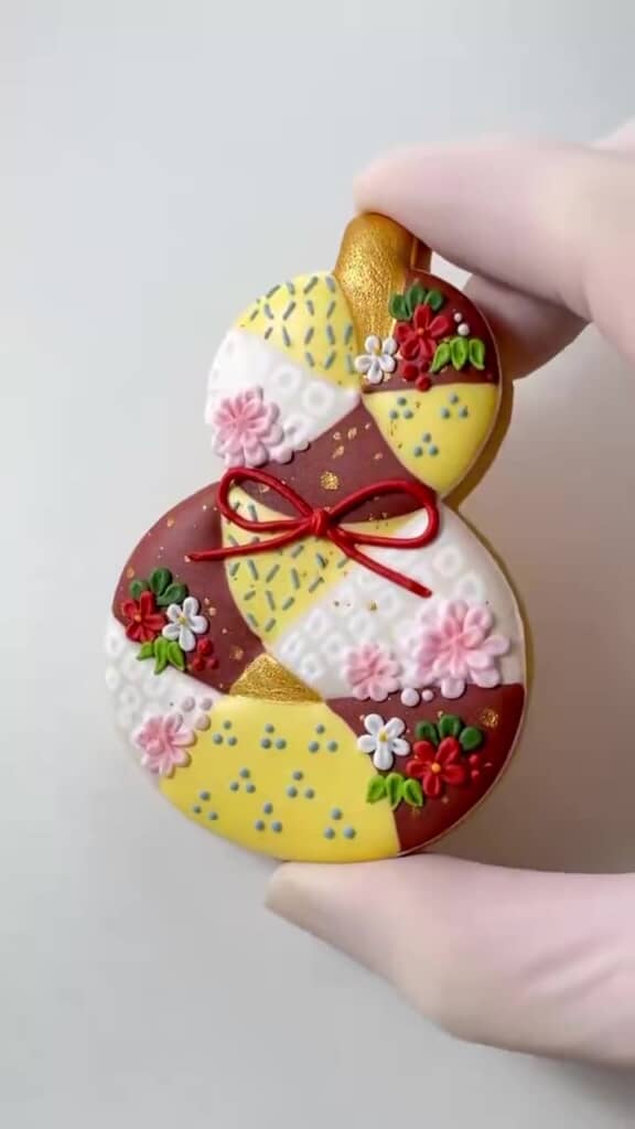 華やかなクッキーが完成