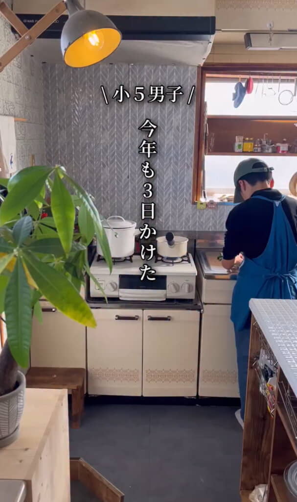 3日間かけたおせち作り