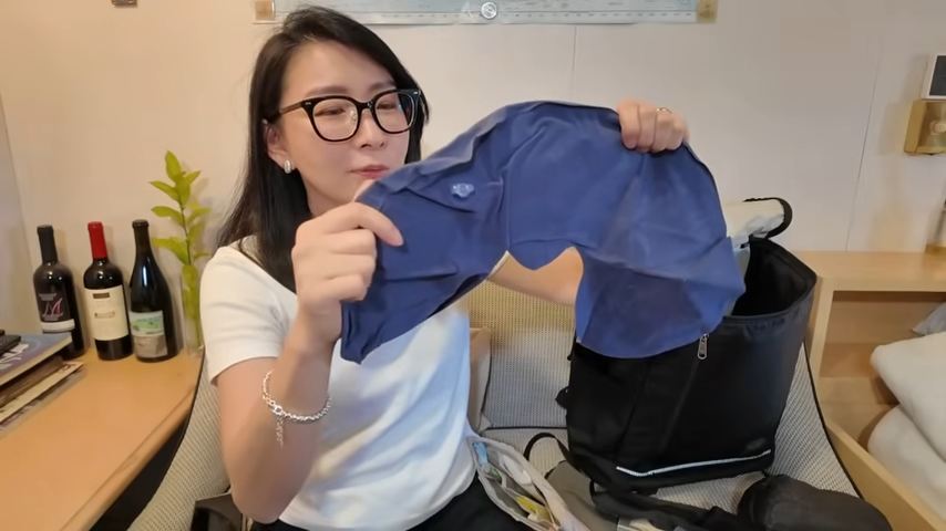 100均の膨らませるタイプのナックピロー