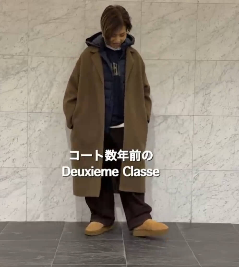 キッズサイズのパフテックウォッシャブルパーカも見事に着こなします