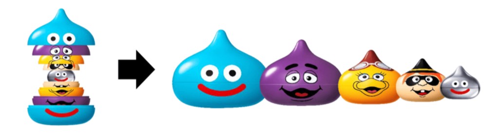 小物入れとしても使えるフィギュア5体セット（画像出典：マクドナルド公式サイト）