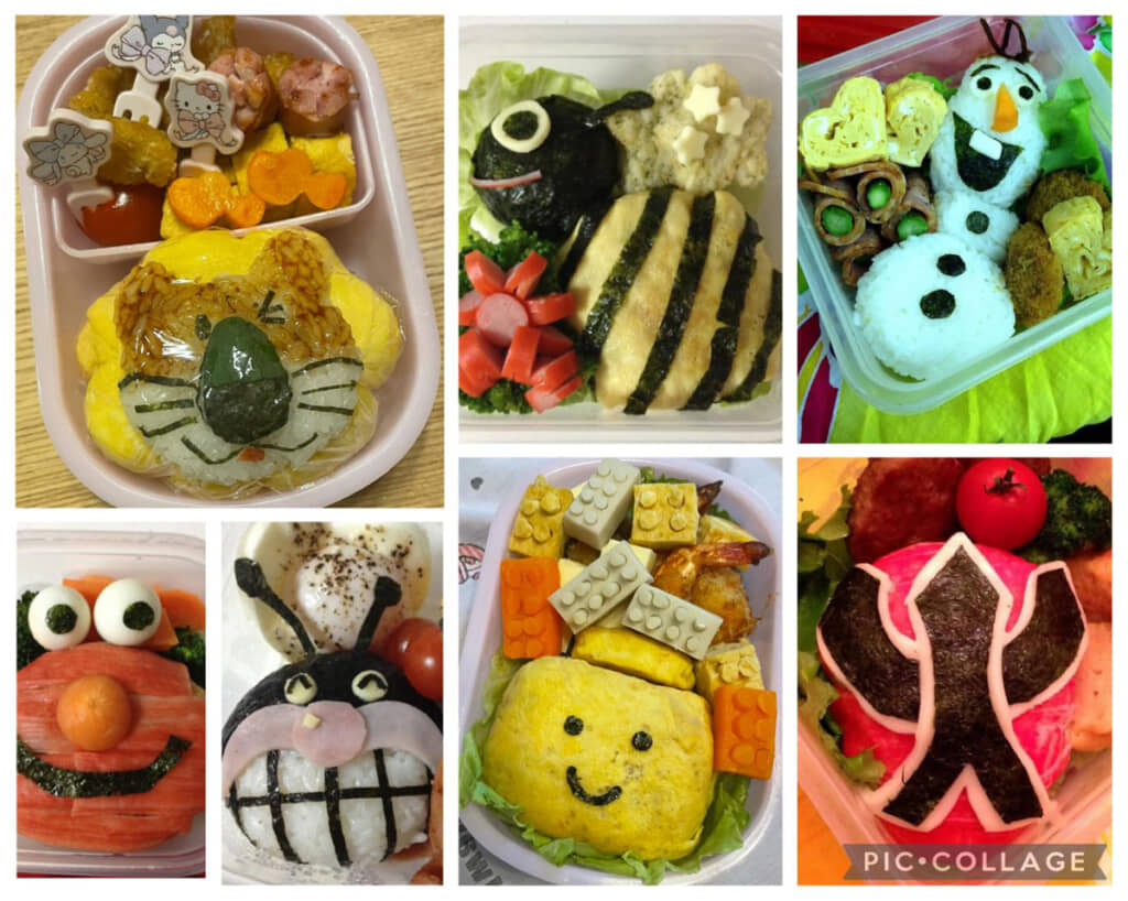 ほかにもオラフやばいきんまんなど、子どもの好きなキャラクターがいっぱい