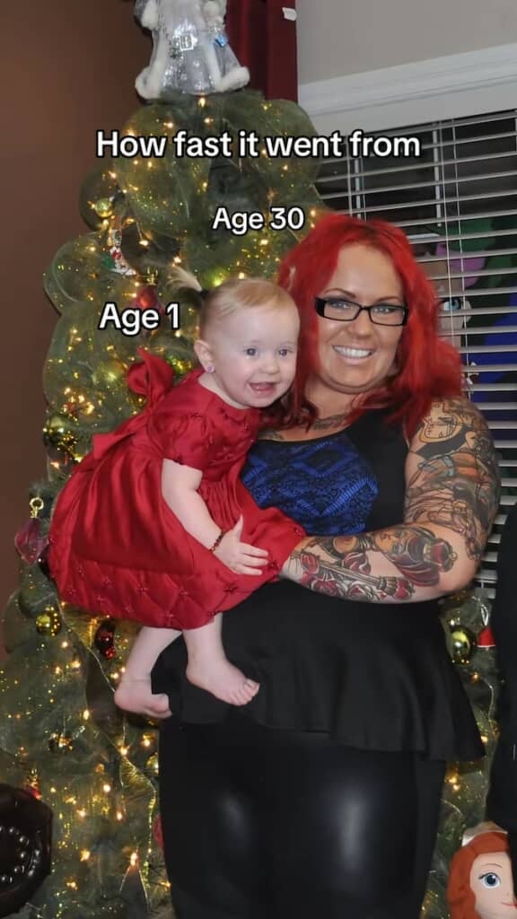 12年前のママと娘さん。2人とも笑顔がステキ！