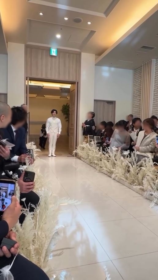 たくまさんが入場