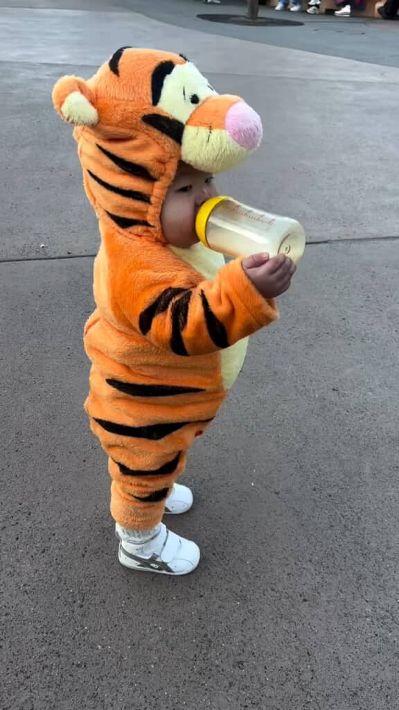 ティガーになった双子ちゃん