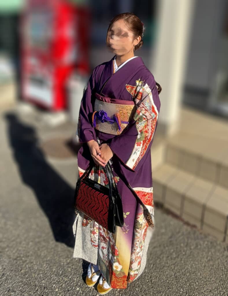 帯も3000円とは思えないほど華やか