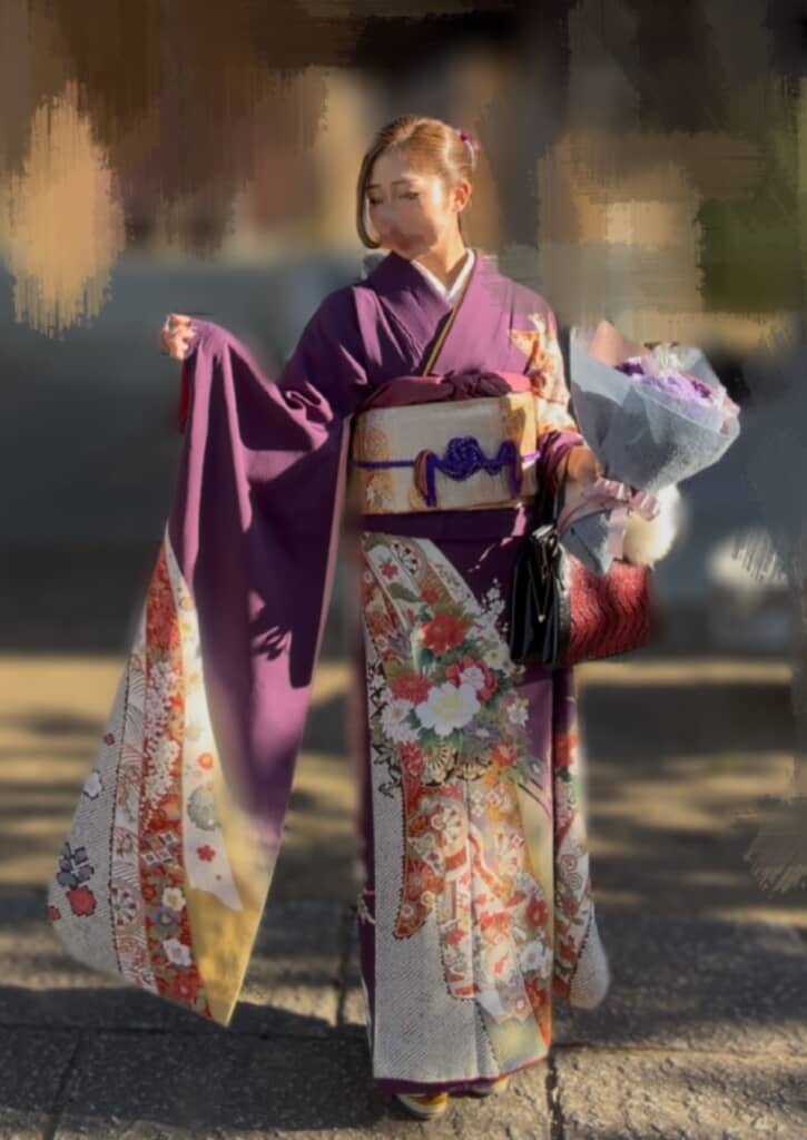 すてきな成人式コーデ