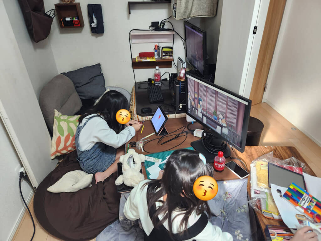 完成から4年後にはすっかり子ども部屋