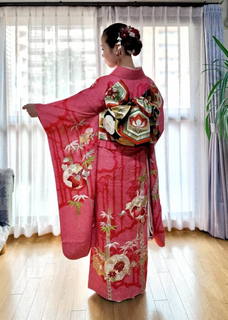 総絞りの振袖!!