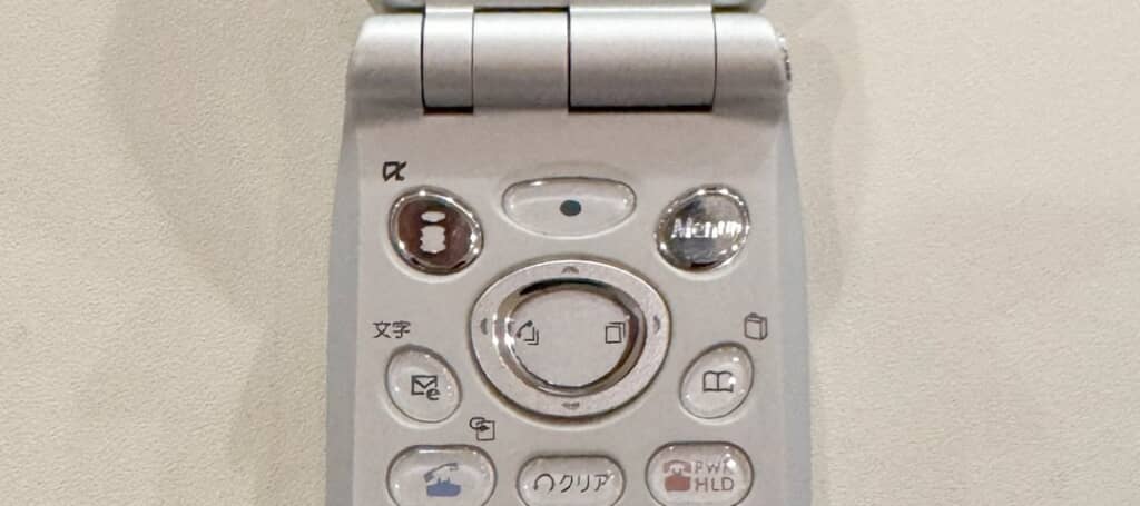 iモードボタンも