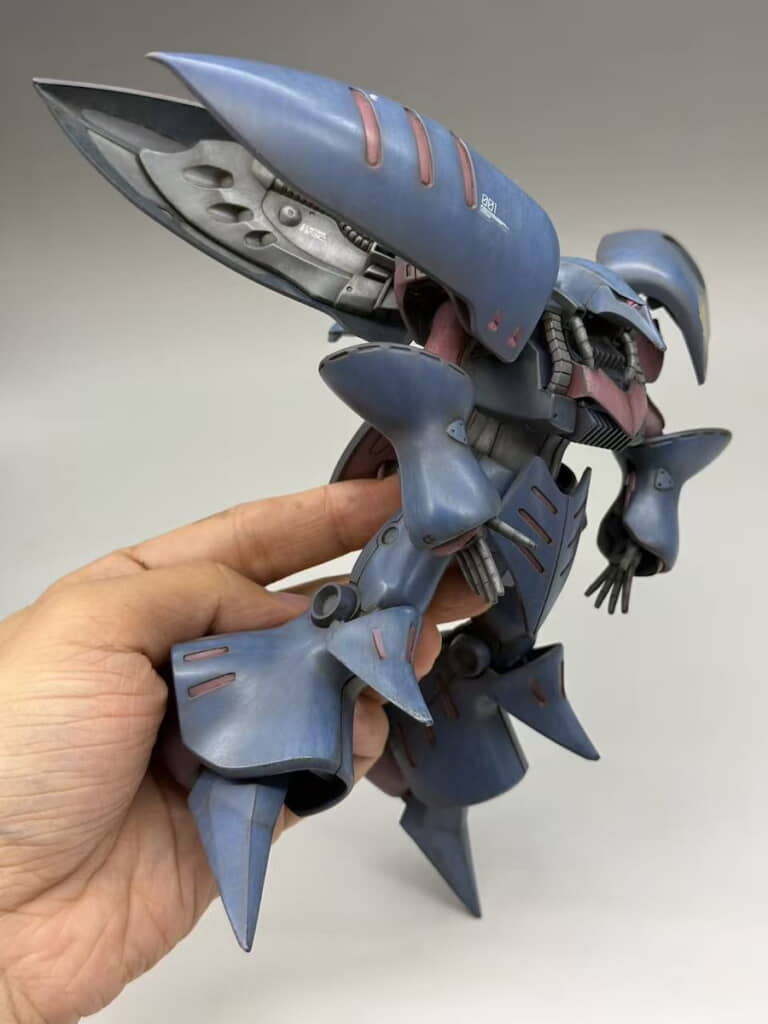 「キュベレイMk-II -hguc 筆塗完成」