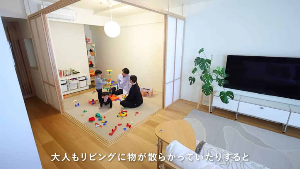 「散らかす場所」を決める