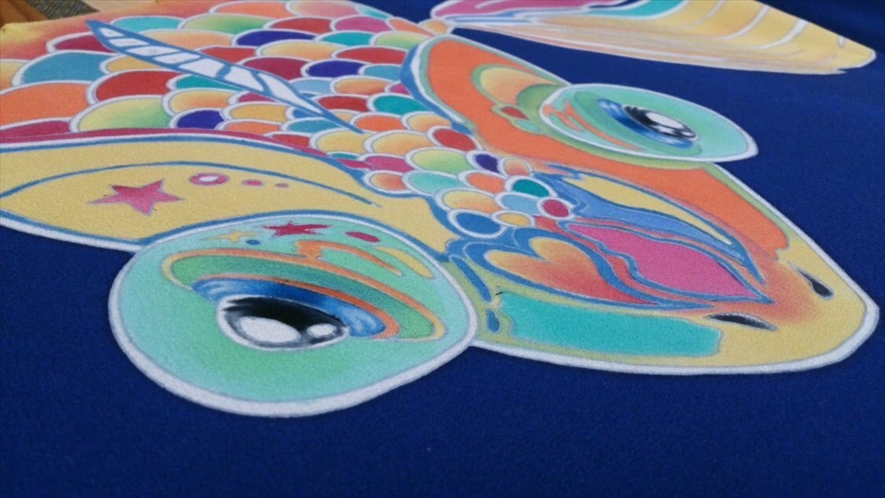 成人式で着用したオリジナルの振袖