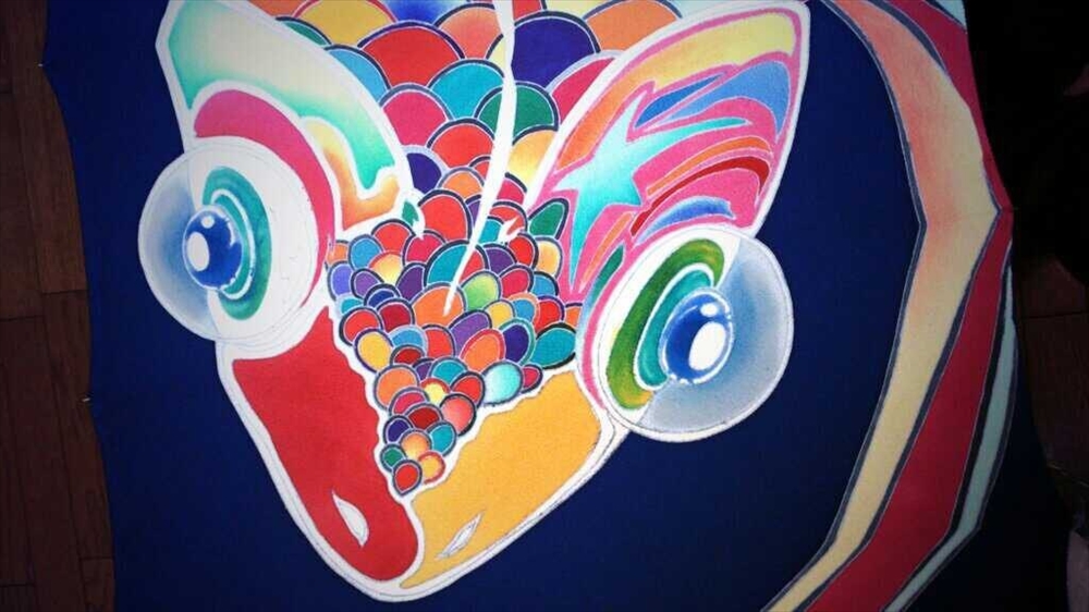 成人式で着用したオリジナルの振袖