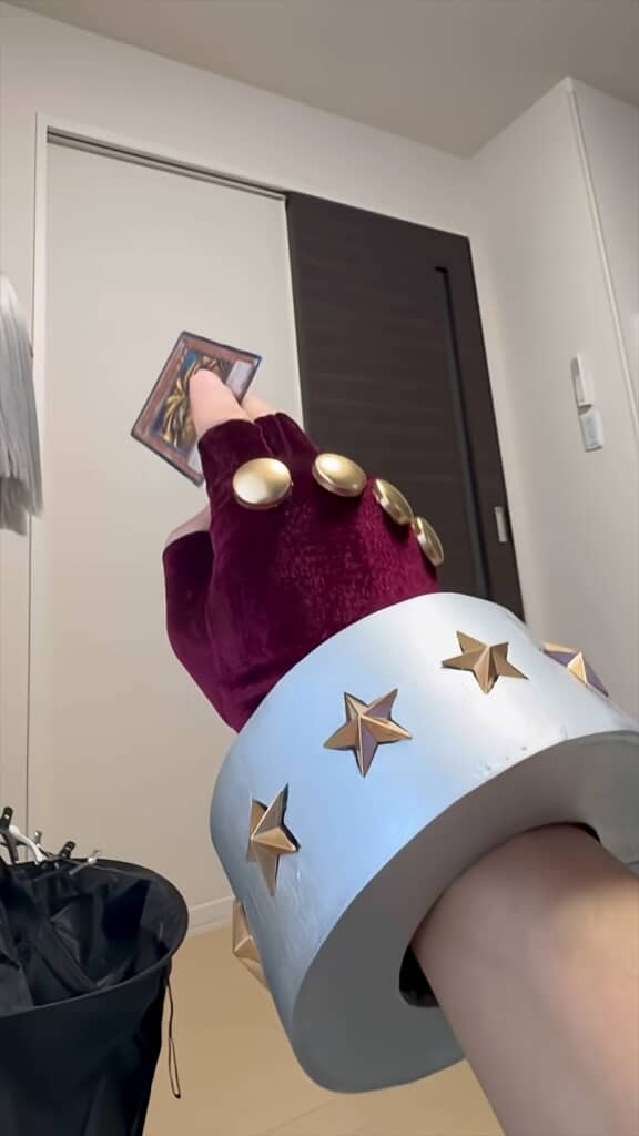 コスプレ用の遊戯王「決闘者のグローブ」のメイキング
